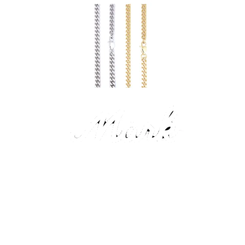 Script Custom Letter Necklace sold by The GUU Shop