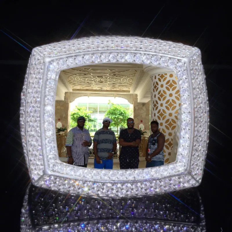 3D CUSTOM PICTURE ICED RING sold by The GUU Shop