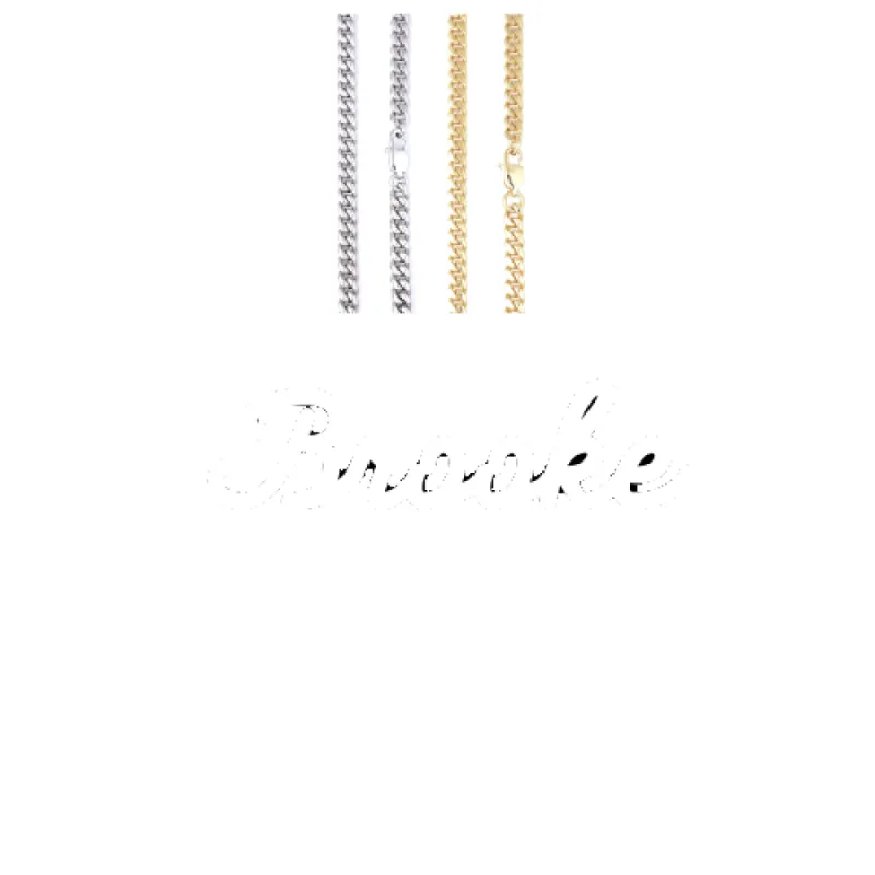 Script Custom Letter Necklace sold by The GUU Shop