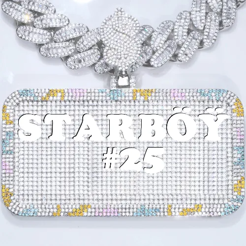 CUSTOM LETTER NECKLACE 3D COLORFUL SQUARE sold by The GUU Shop