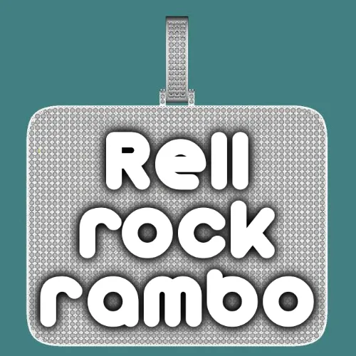 CUSTOM LETTER NECKLACE 3D BIG SQUARE sold by The GUU Shop