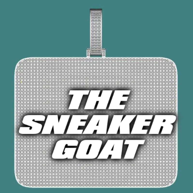 CUSTOM LETTER NECKLACE 3D BIG SQUARE sold by The GUU Shop