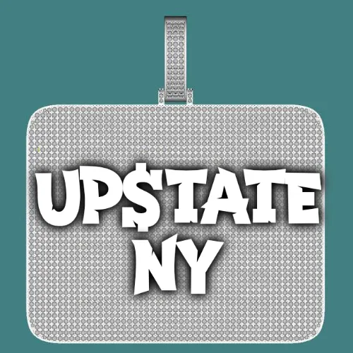 CUSTOM LETTER NECKLACE 3D BIG SQUARE sold by The GUU Shop