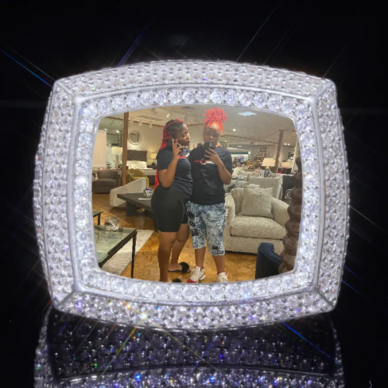 3D CUSTOM PICTURE ICED RING sold by The GUU Shop