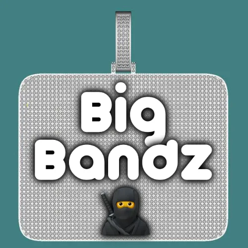 CUSTOM LETTER NECKLACE 3D BIG SQUARE sold by The GUU Shop