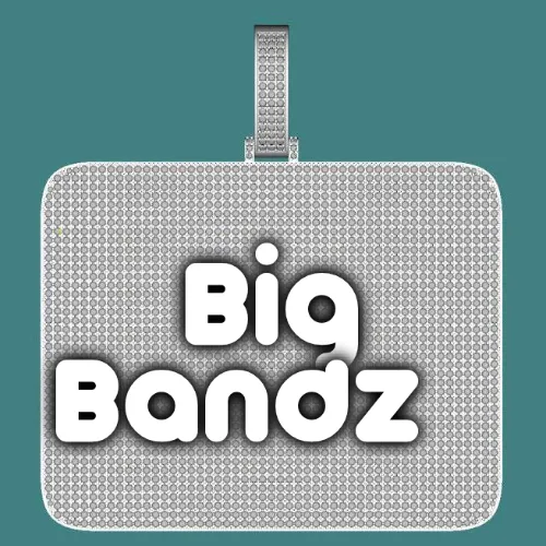 CUSTOM LETTER NECKLACE 3D BIG SQUARE sold by The GUU Shop