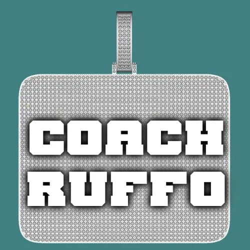 CUSTOM LETTER NECKLACE 3D BIG SQUARE sold by The GUU Shop