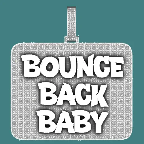 CUSTOM LETTER NECKLACE 3D BIG SQUARE sold by The GUU Shop