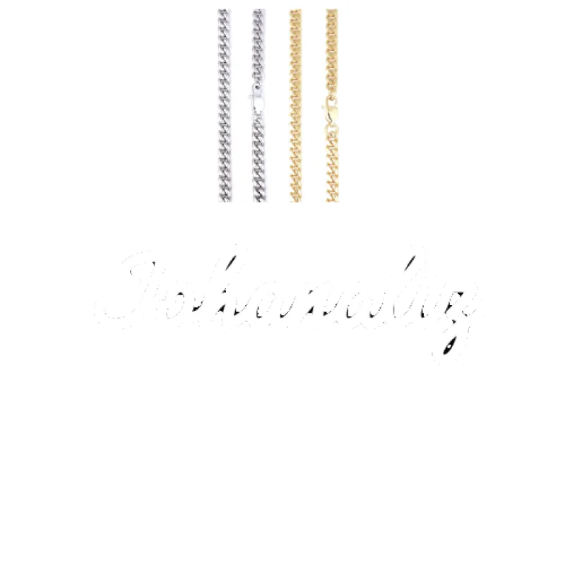 Script Custom Letter Necklace sold by The GUU Shop