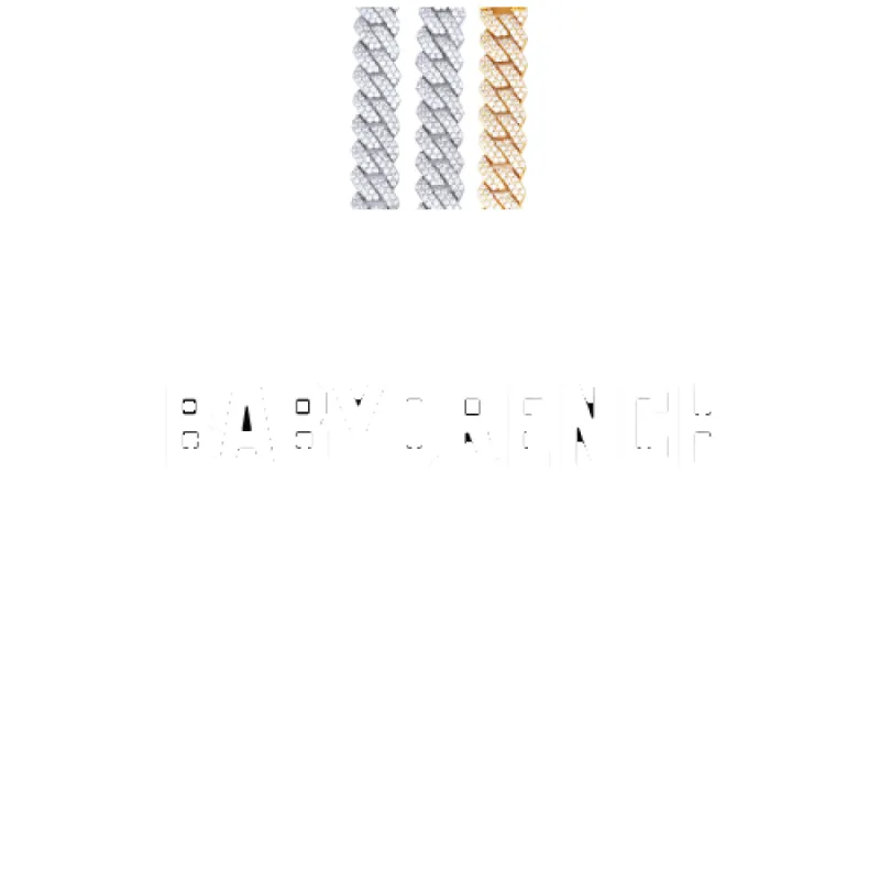 Custom Letters Baguette Two Layer Necklace made by The GUU Shop