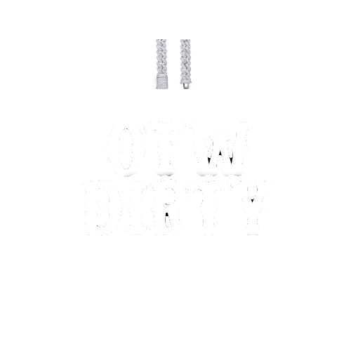 Custom Letters Freibeuter Font Necklace sold by The GUU Shop