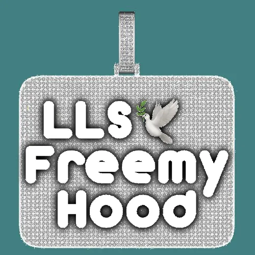 CUSTOM LETTER NECKLACE 3D BIG SQUARE sold by The GUU Shop