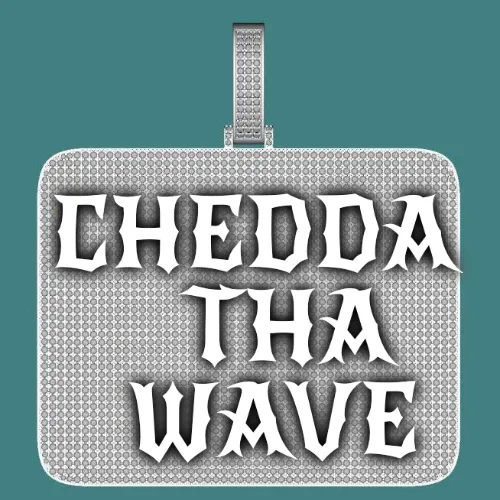 CUSTOM LETTER NECKLACE 3D BIG SQUARE sold by The GUU Shop