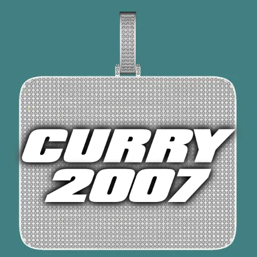 CUSTOM LETTER NECKLACE 3D BIG SQUARE sold by The GUU Shop