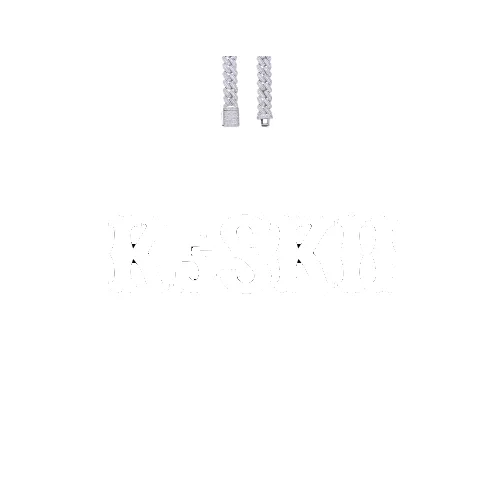 Custom Letters Freibeuter Font Necklace sold by The GUU Shop