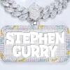CUSTOM LETTER NECKLACE 3D COLORFUL SQUARE sold by The GUU Shop