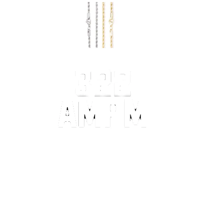 Custom Letters Baguette Two Layer Necklace sold by The GUU Shop