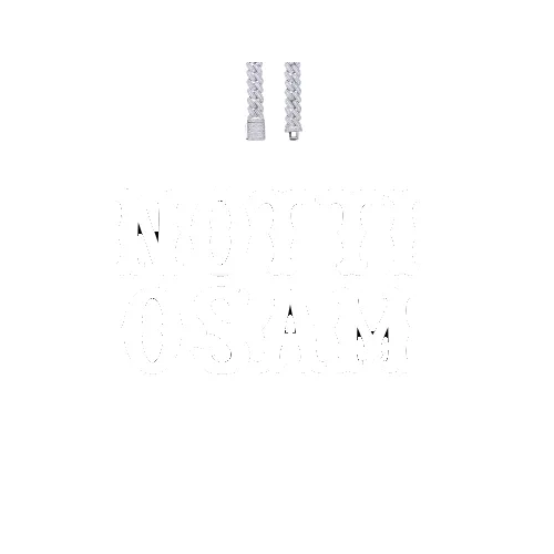 Custom Letters Freibeuter Font Necklace sold by The GUU Shop