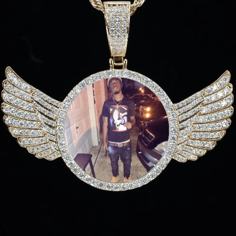 CUSTOM PICTURE PENDANT STYLE-4 sold by The GUU Shop