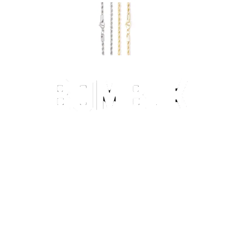 Custom Letters Baguette Two Layer Necklace sold by The GUU Shop