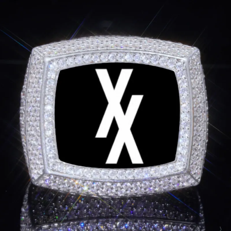 3D CUSTOM PICTURE ICED RING sold by The GUU Shop