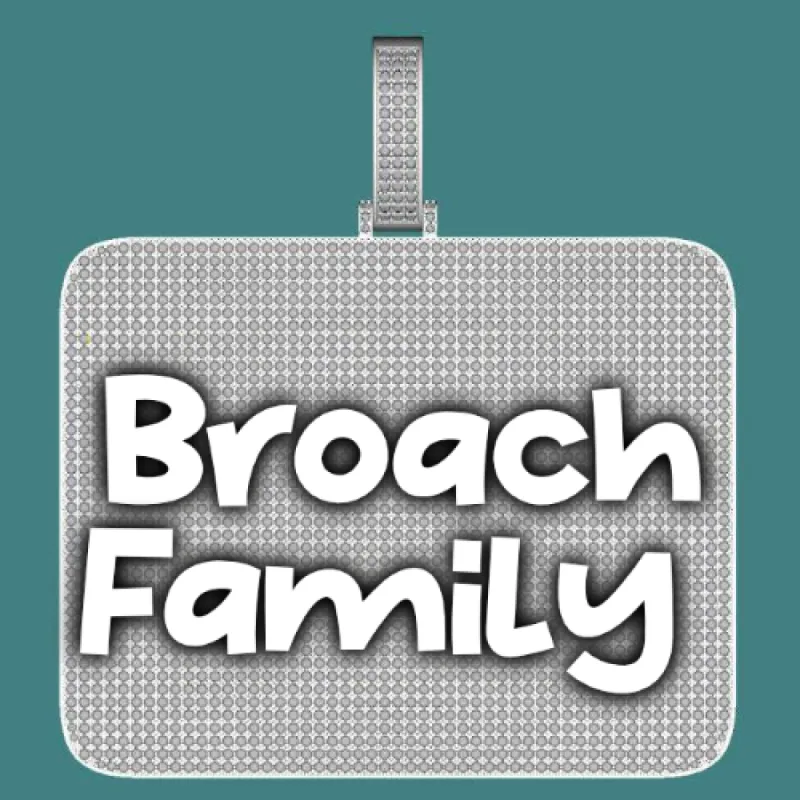 CUSTOM LETTER NECKLACE 3D BIG SQUARE sold by The GUU Shop