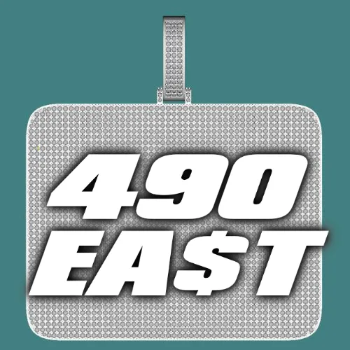 CUSTOM LETTER NECKLACE 3D BIG SQUARE sold by The GUU Shop