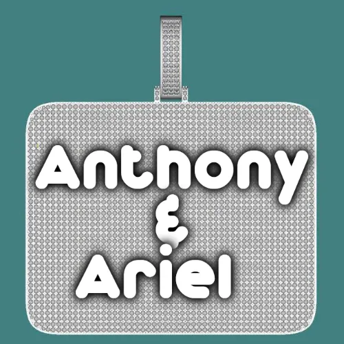 CUSTOM LETTER NECKLACE 3D BIG SQUARE sold by The GUU Shop