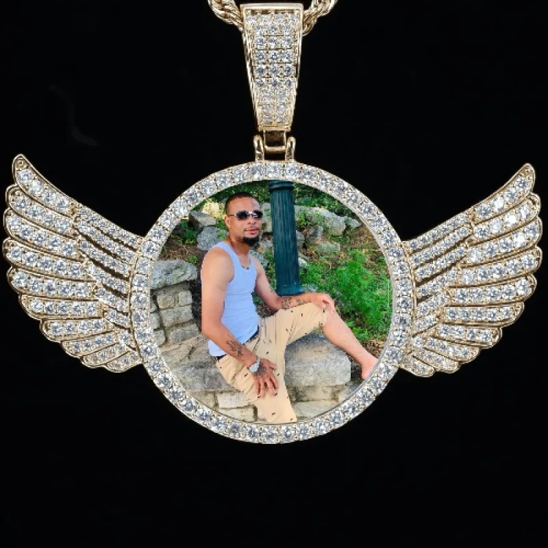 CUSTOM PICTURE PENDANT STYLE-4 sold by The GUU Shop