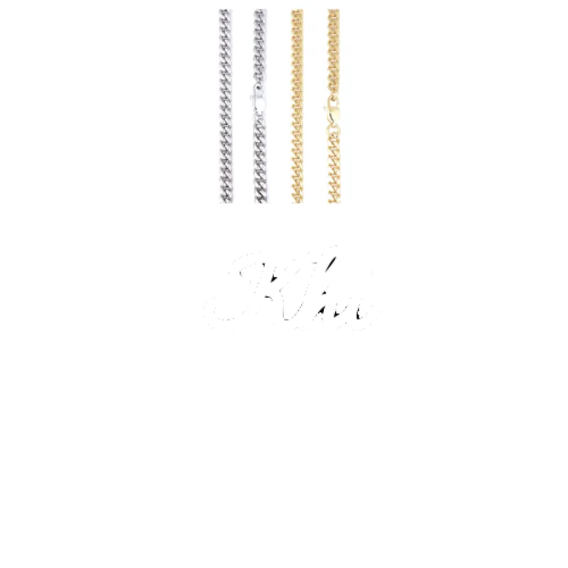 Script Custom Letter Necklace sold by The GUU Shop