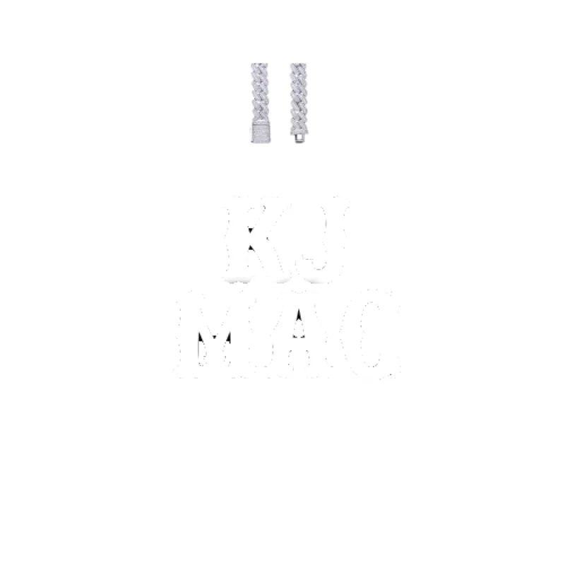 Custom Letters Freibeuter Font Necklace sold by The GUU Shop