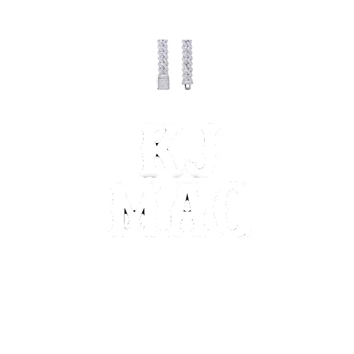 Custom Letters Freibeuter Font Necklace sold by The GUU Shop