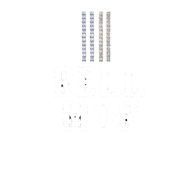 Custom Letters Freibeuter Font Necklace sold by The GUU Shop