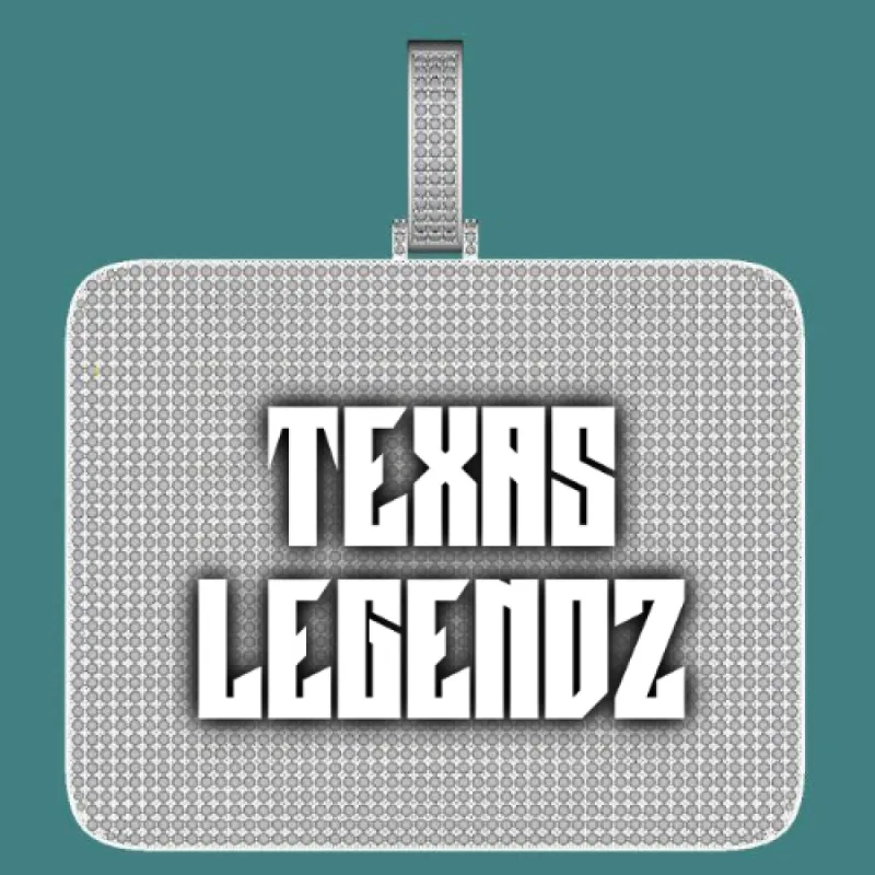 CUSTOM LETTER NECKLACE 3D BIG SQUARE sold by The GUU Shop