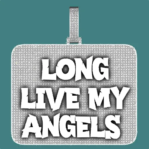 CUSTOM LETTER NECKLACE 3D BIG SQUARE sold by The GUU Shop