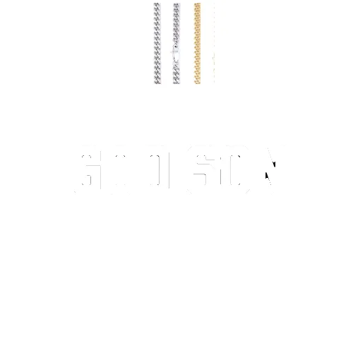 Custom Letters Baguette Two Layer Necklace sold by The GUU Shop