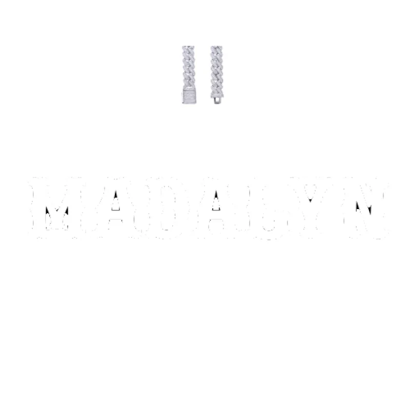 Custom Letters Freibeuter Font Necklace sold by The GUU Shop