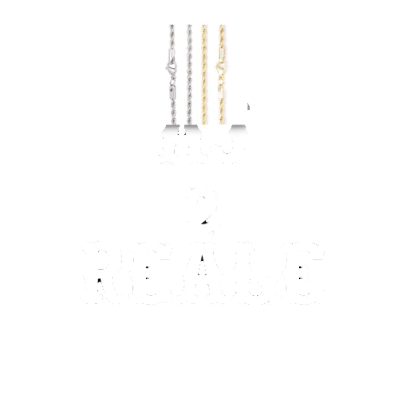 Custom Letters Freibeuter Font Necklace sold by The GUU Shop