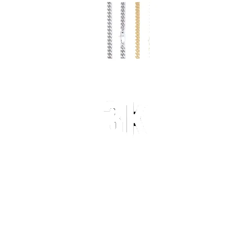 Custom Letters Baguette Two Layer Necklace sold by The GUU Shop