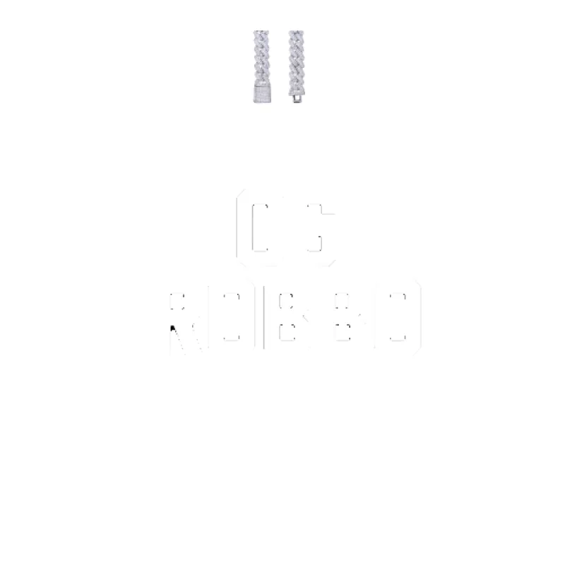 Custom Letters Baguette Two Layer Necklace made by The GUU Shop