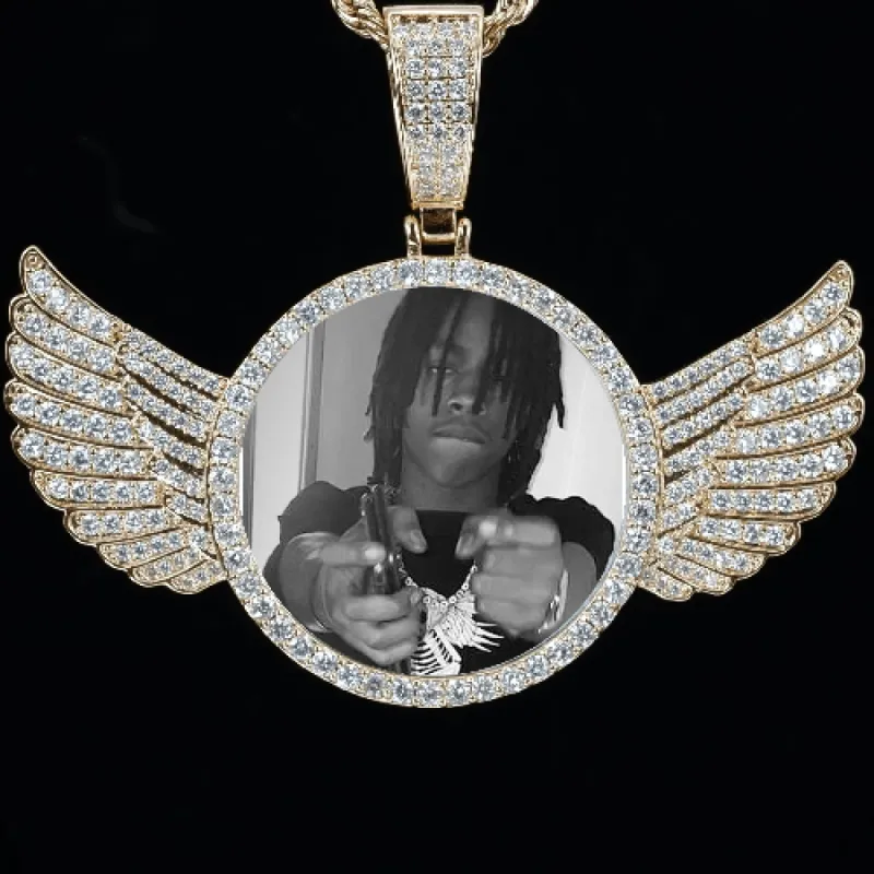 CUSTOM PICTURE PENDANT STYLE-4 sold by The GUU Shop