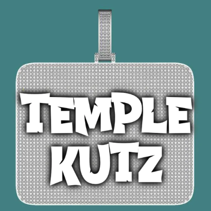 CUSTOM LETTER NECKLACE 3D BIG SQUARE sold by The GUU Shop