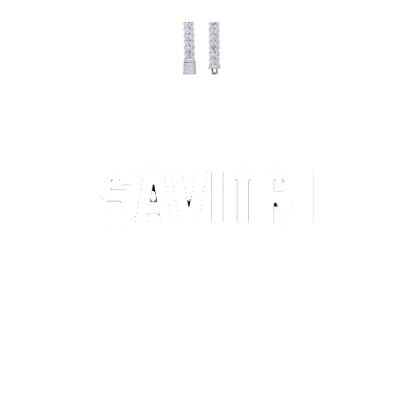 Custom Letters Baguette Two Layer Necklace made by The GUU Shop