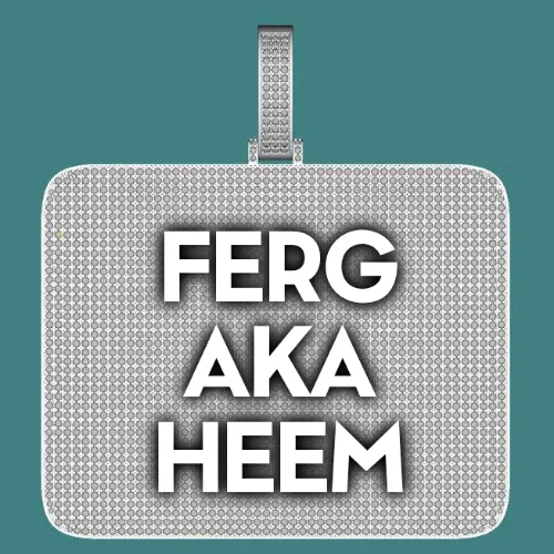 CUSTOM LETTER NECKLACE 3D BIG SQUARE sold by The GUU Shop