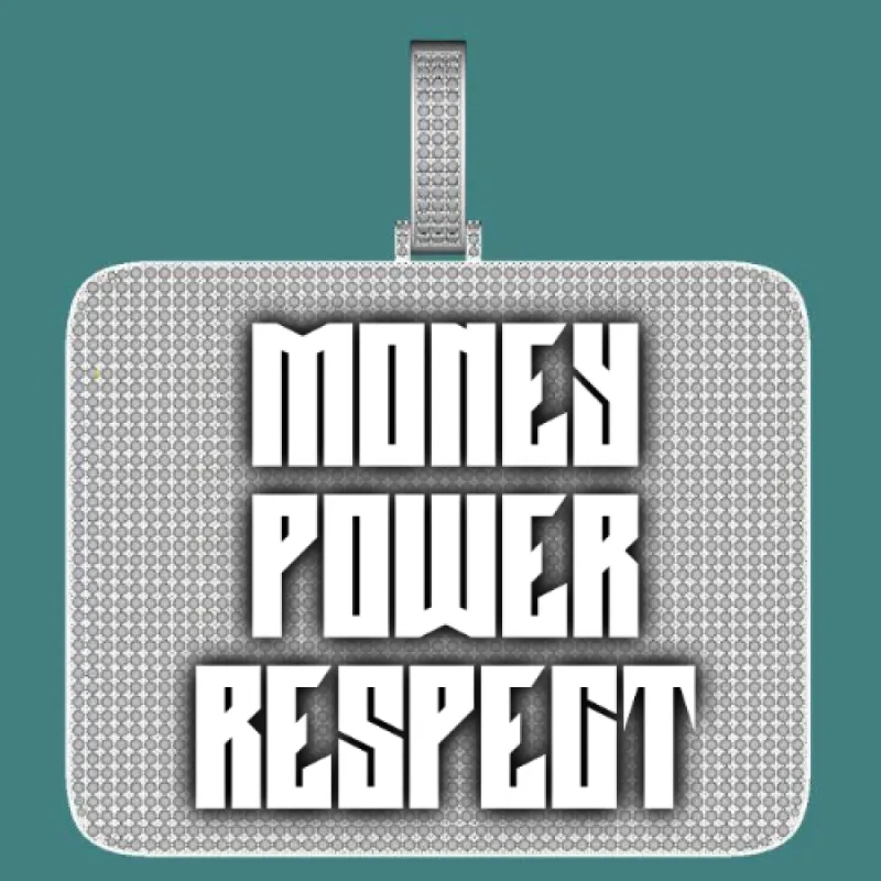 CUSTOM LETTER NECKLACE 3D BIG SQUARE sold by The GUU Shop