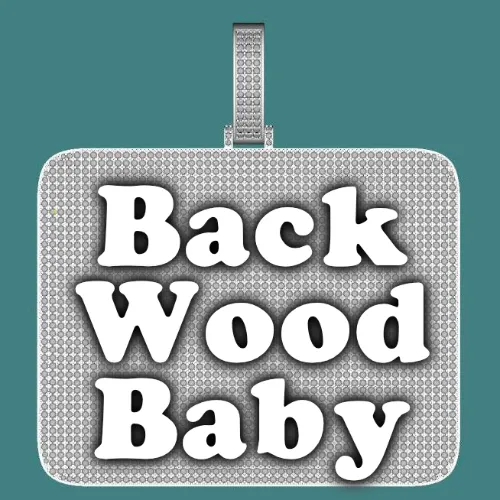 CUSTOM LETTER NECKLACE 3D BIG SQUARE sold by The GUU Shop