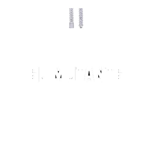 Custom Letters Baguette Two Layer Necklace sold by The GUU Shop