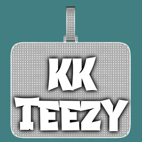 CUSTOM LETTER NECKLACE 3D BIG SQUARE sold by The GUU Shop