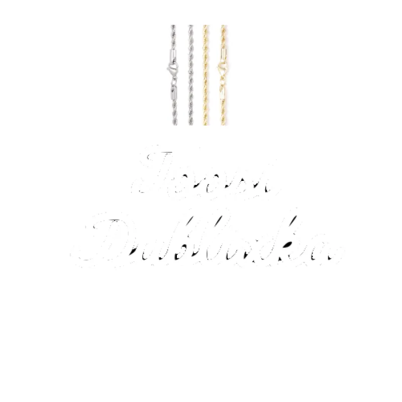 Script Custom Letter Necklace sold by The GUU Shop