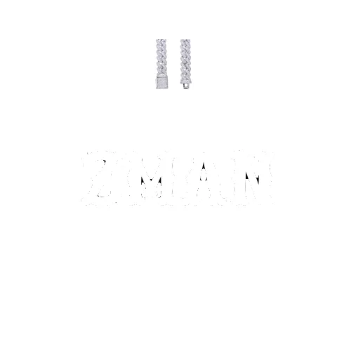 Custom Letters Freibeuter Font Necklace sold by The GUU Shop